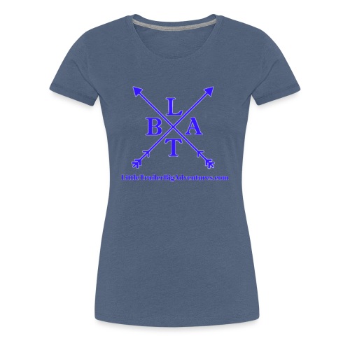 Blue LTBA Logo - Women's Premium T-Shirt