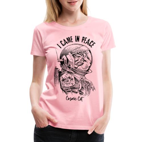 alien cat astronaut - Women's Premium T-Shirt