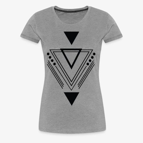 Geometric Pattern - Women's Premium T-Shirt