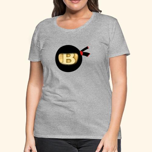 Bitcoin Ninja - Women's Premium T-Shirt