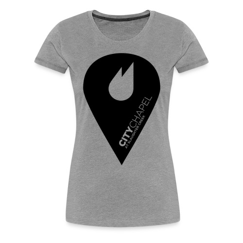 City Chapel Icon BLACK - Women's Premium T-Shirt