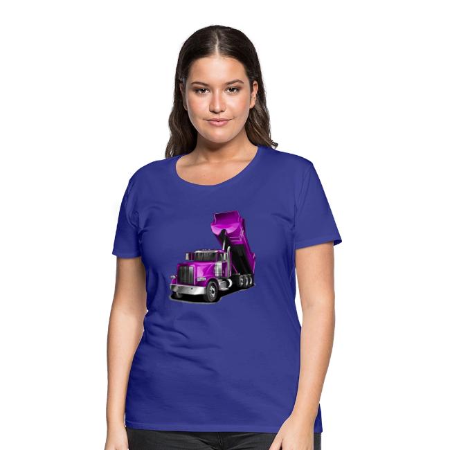Dump Truck Purple
