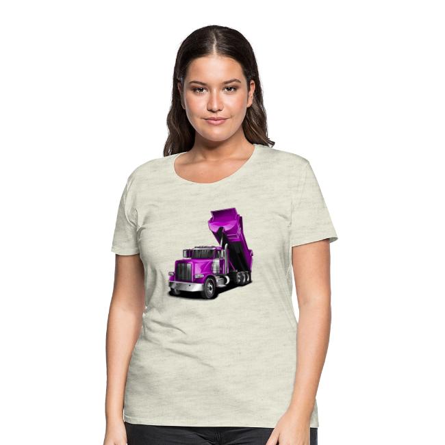 Dump Truck Purple