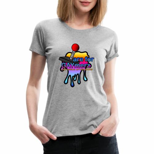 Joysticks are for Gaymerz - Women's Premium T-Shirt