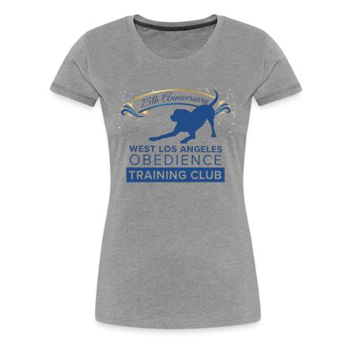 75th Transparent Background - Women's Premium T-Shirt