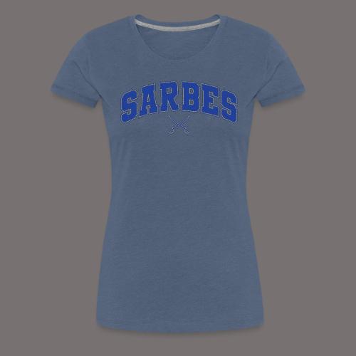 Sarbes - Blue & Gold - Women's Premium T-Shirt