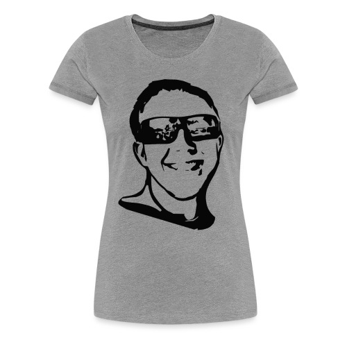 Jordan_Partial_Silhouette - Women's Premium T-Shirt