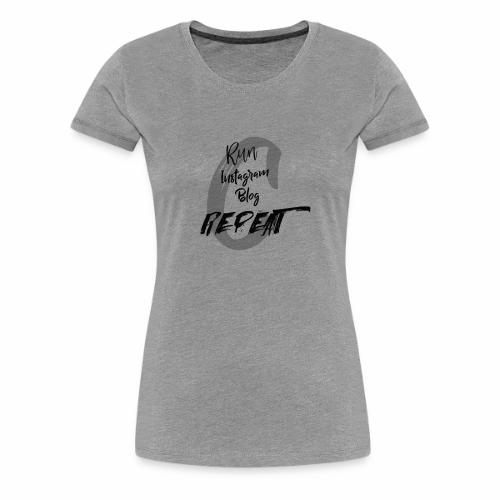 RunInstagramBlog - Women's Premium T-Shirt