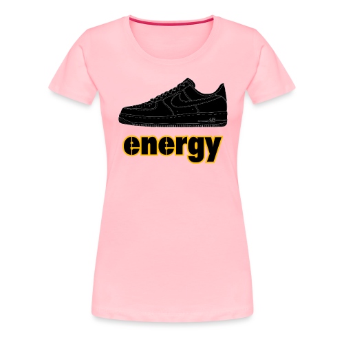 Black AF1 Energy II - Women's Premium T-Shirt