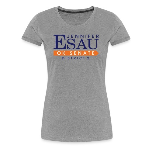Esau Senate on White - Women's Premium T-Shirt