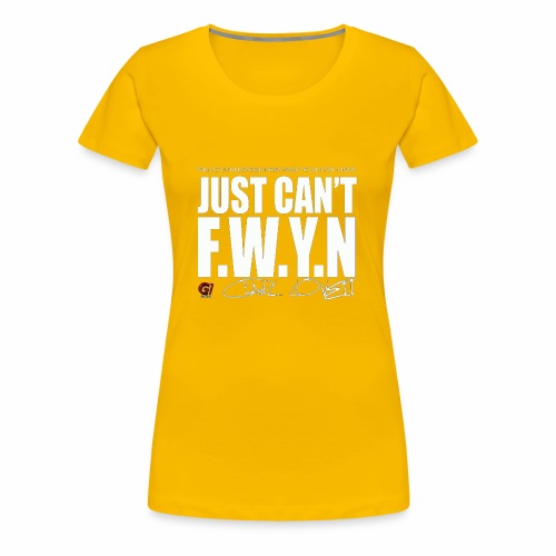 FWYN in White - Women's Premium T-Shirt
