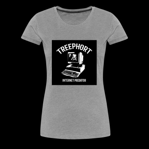 TREEPHORT: INTERNET PREDATOR MOTIF! - Women's Premium T-Shirt