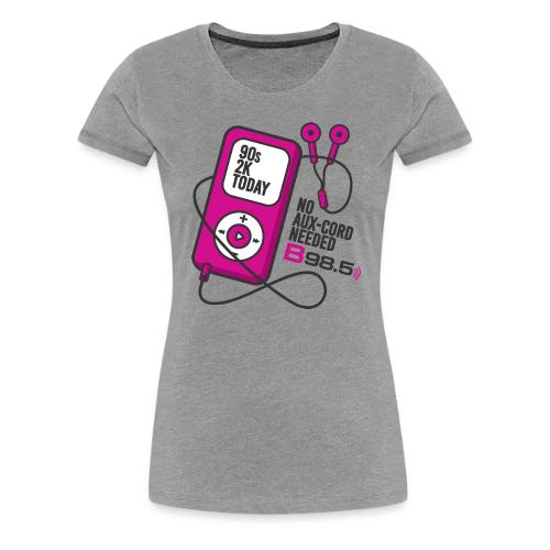 B98.5 No Aux-Cord Needed - Women's Premium T-Shirt