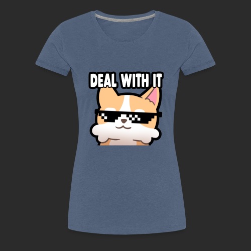 Merlyn Deal With It - Women's Premium T-Shirt
