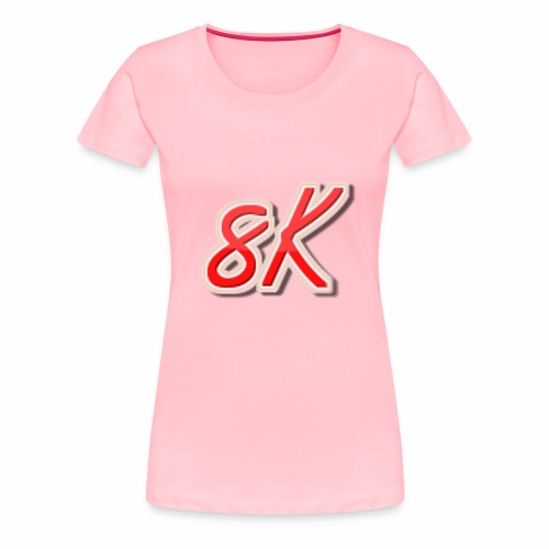 8K - Women's Premium T-Shirt