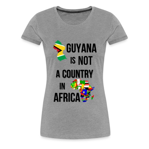 Guyana Africa png - Women's Premium T-Shirt