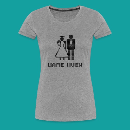 GAME OVER - Women's Premium T-Shirt