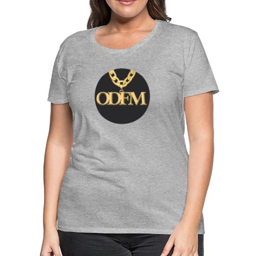 ODFM Podcast™ gold chain from One DJ From Murder - Women's Premium T-Shirt