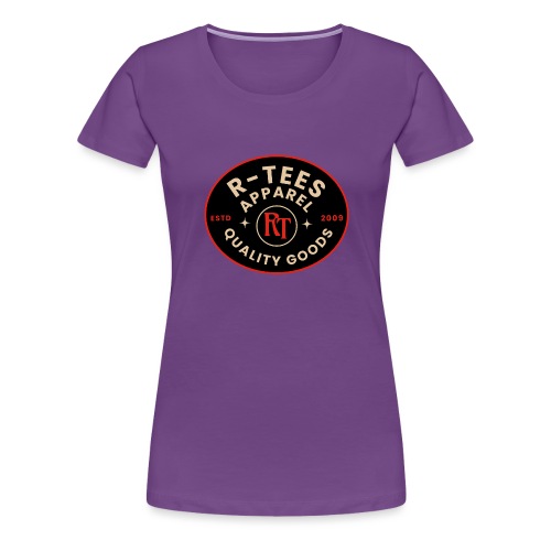 R-TEES APPAREL Quality Goods Badge - Women's Premium T-Shirt