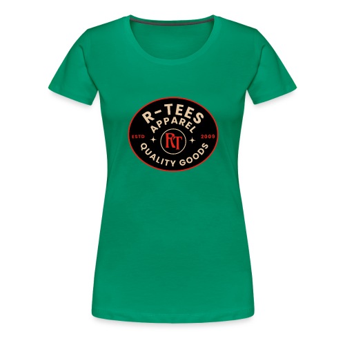 R-TEES APPAREL Quality Goods Badge - Women's Premium T-Shirt