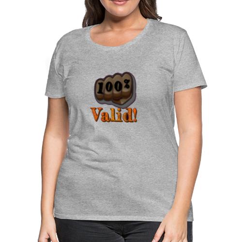 Hunnit-Wear Valid individual - Women's Premium T-Shirt