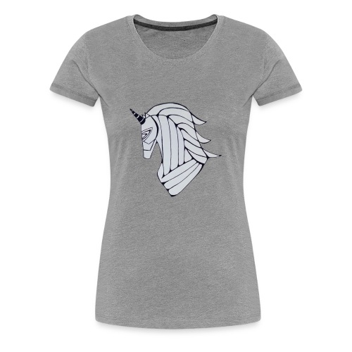 Unicorn Trojan horse - Women's Premium T-Shirt