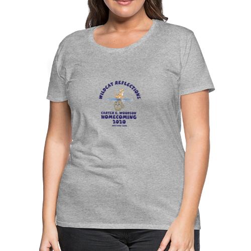 Carter G Woodson Homecoming Logo Blue - Women's Premium T-Shirt