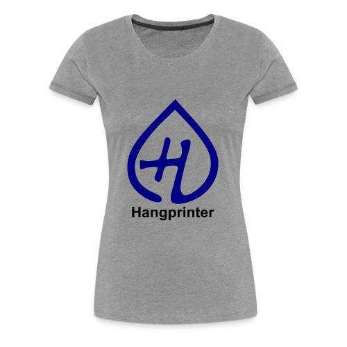 Hangprinter Logo and Text - Women's Premium T-Shirt