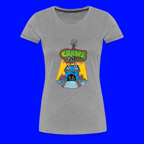 Crawl Edge Radio T-Shirt - Women's Premium T-Shirt