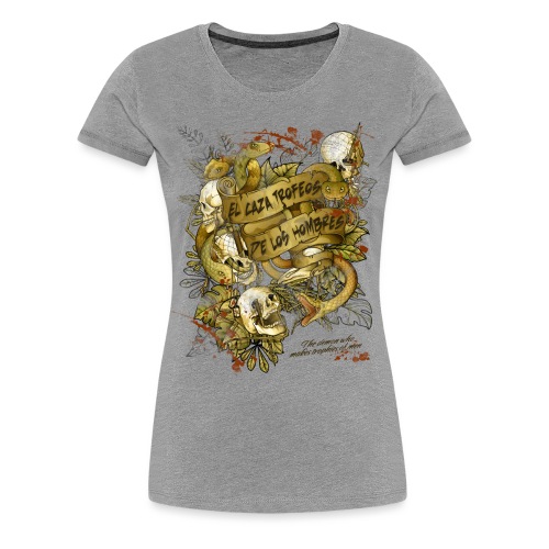El caza Golden - Women's Premium T-Shirt