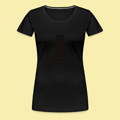 purrdeep 3 - Women's Premium T-Shirt
