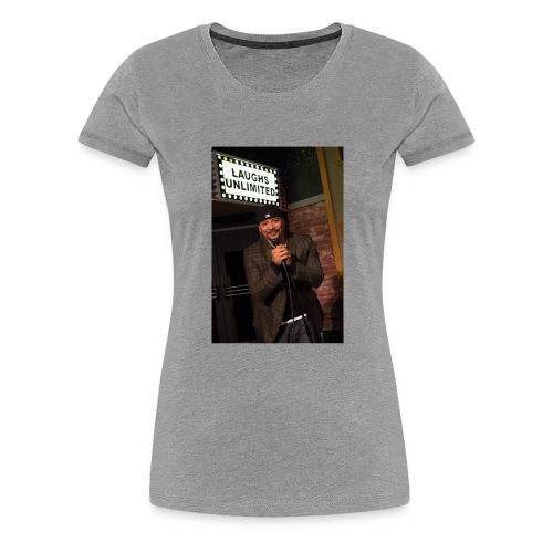 Key Lewis; Laughs Unlimited - Women's Premium T-Shirt