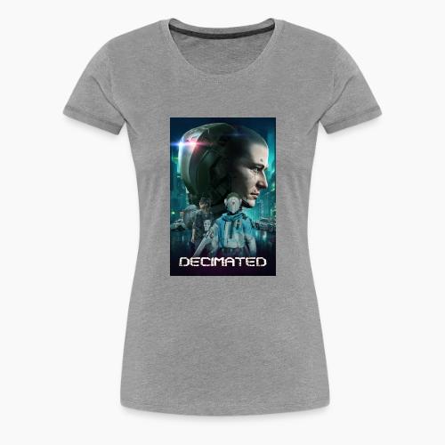 Decimated Poster City - Women's Premium T-Shirt
