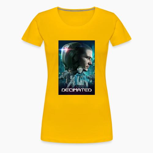 Decimated Poster City - Women's Premium T-Shirt