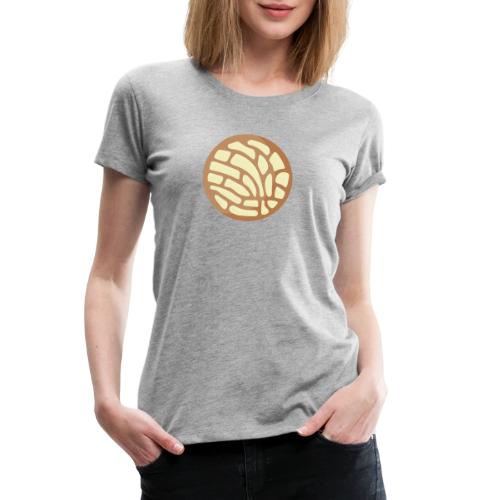 Classic Vanilla Concha Mexican Pan Dulce - Women's Premium T-Shirt