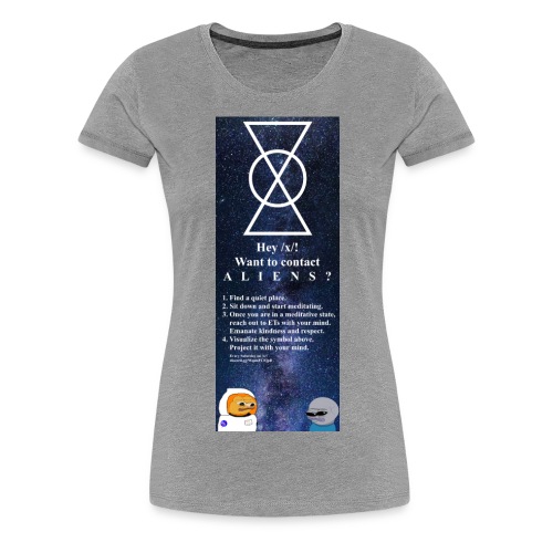 Hey X - Women's Premium T-Shirt