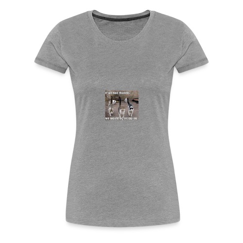 funny cat - Women's Premium T-Shirt