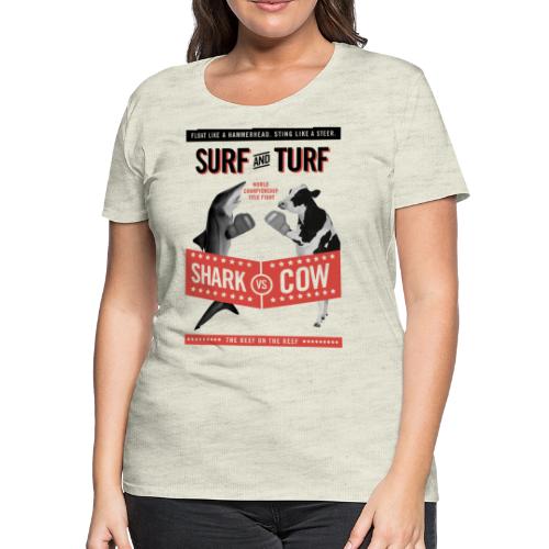 cow shark png - Women's Premium T-Shirt