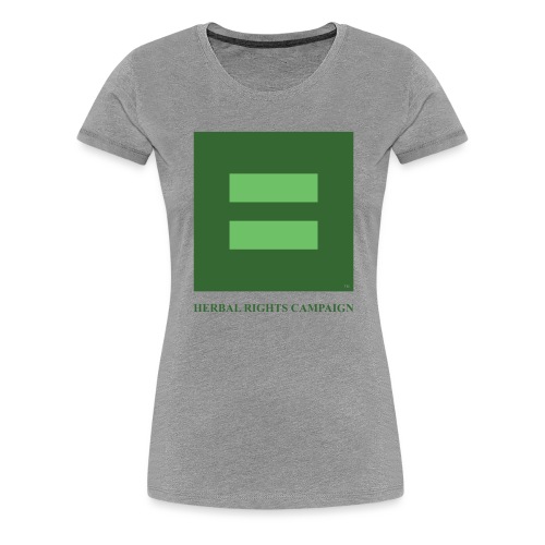 Herbal Rights Campaign - Women's Premium T-Shirt
