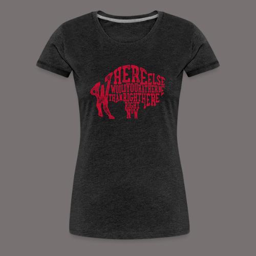 Right Here Right Now - Women's Premium T-Shirt