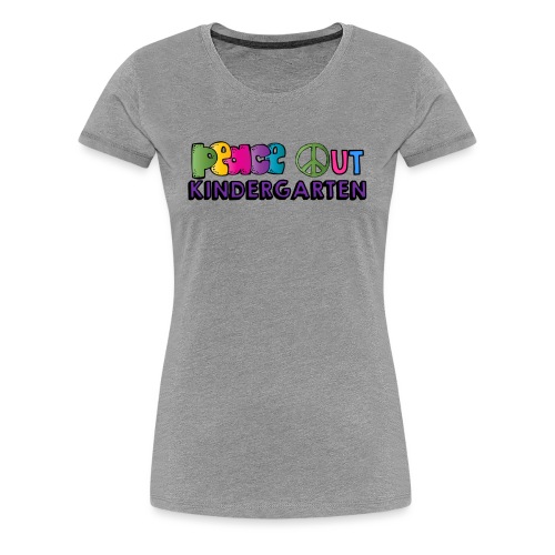 peace out k png - Women's Premium T-Shirt