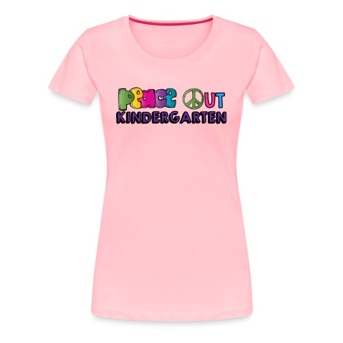 peace out k png - Women's Premium T-Shirt