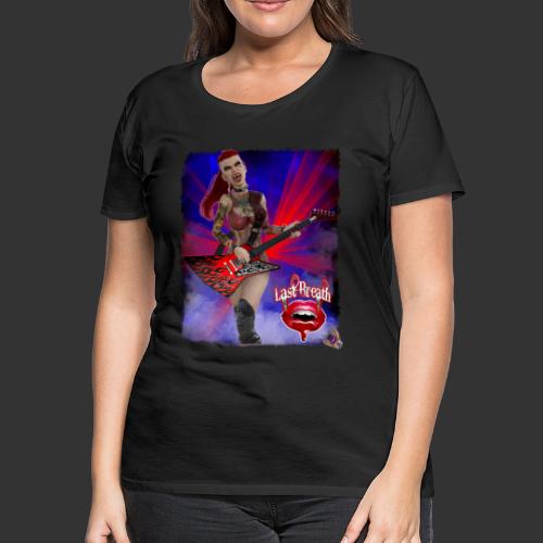 Last Breath: Vampire Rocker Breathana Bathory - Women's Premium T-Shirt
