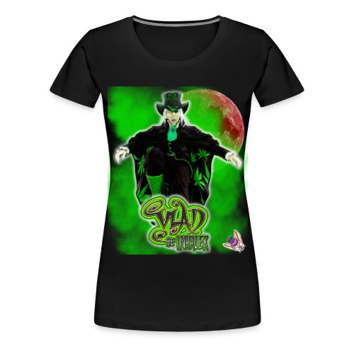 Vlad The Inhaler Green Smoke Clouds - Women's Premium T-Shirt