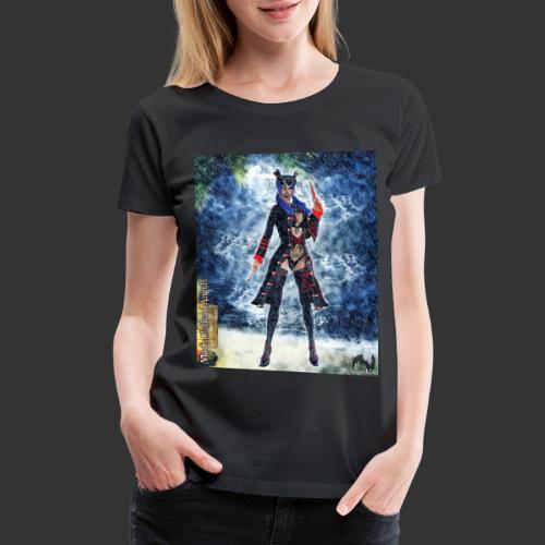 Undead Angel Vampire Pirate Marina F001 - Women's Premium T-Shirt