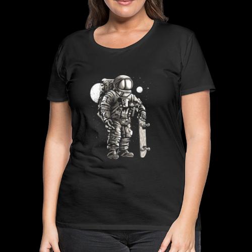 Spaceman Skater - Women's Premium T-Shirt