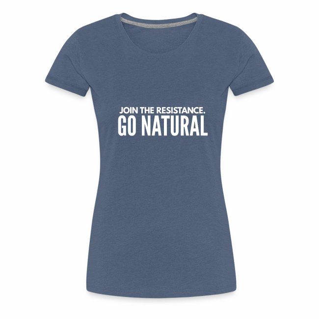 Join The Resistance. GO NATURAL Hoodie Dress