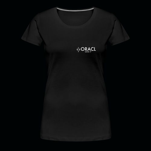 ORACL LOGO WHITE - Women's Premium T-Shirt
