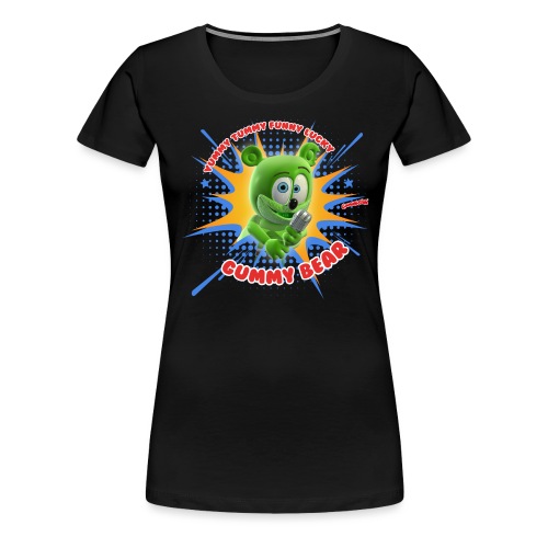 Funny Lucky Gummy Bear - Women's Premium T-Shirt