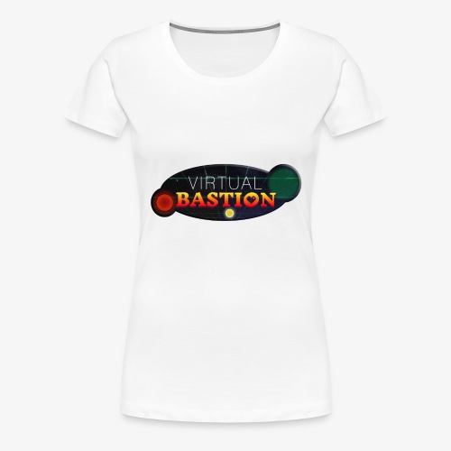 Virtual Bastion: Space Logo - Women's Premium T-Shirt